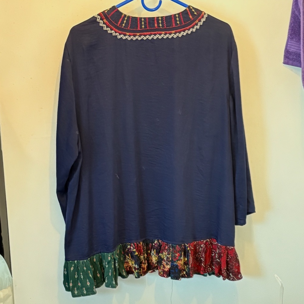 Stitched Blouse. - Picture 2 of 2